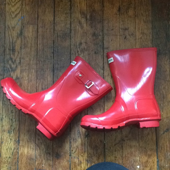 Hunter Shoes - Red Hunter Boots ❗️Final Price drop❗️